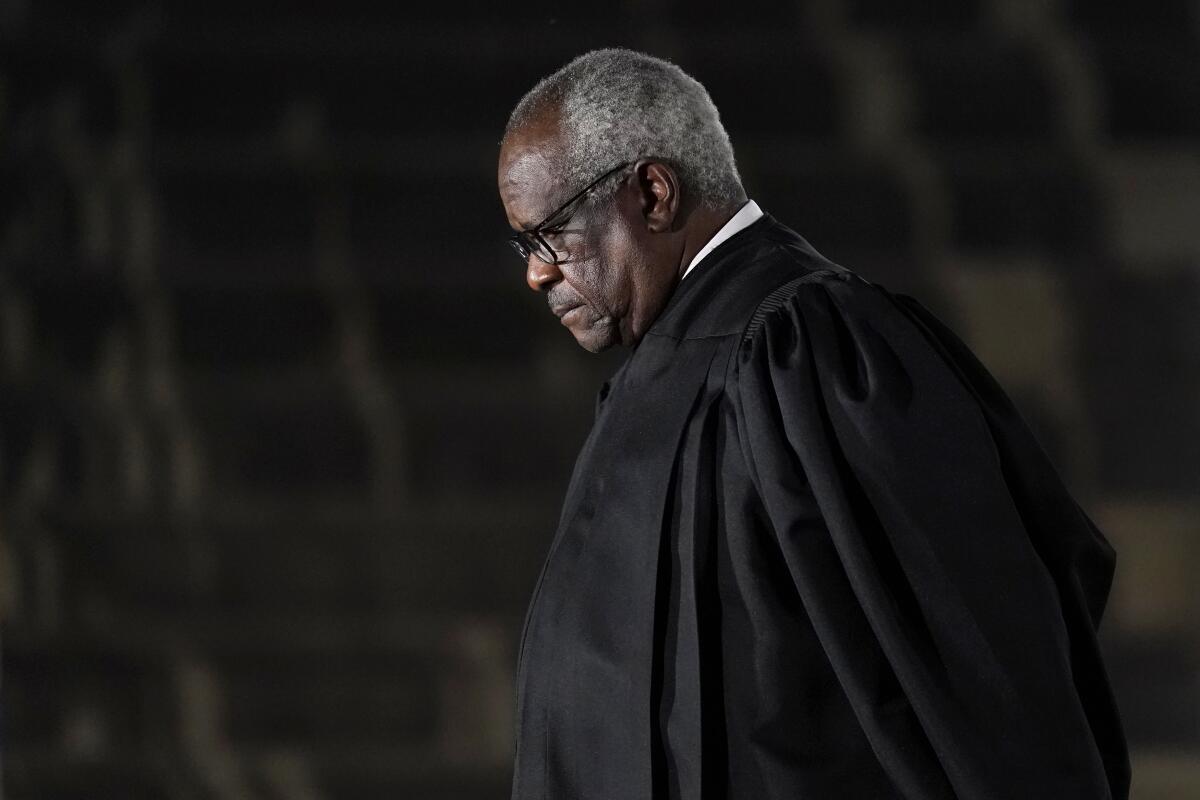 Federal courts won't refer Clarence Thomas for DOJ investigation